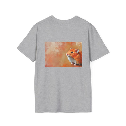 Adorable Syrian Hamster Tee: Cute Painting Design