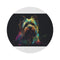 "Adorable Yorkshire Terrier Round Rug"
