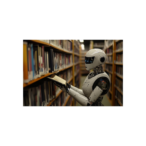 "Advanced Robot Librarian in Archives"