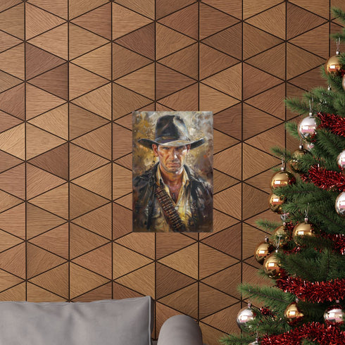 Adventure Awaits: Indiana Jones Chronicles matte paper poster 12" x 18"