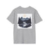 Adventure Awaits Tee: Mountain & River Scene
