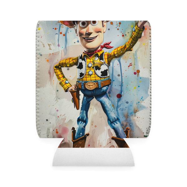 Adventure Awaits Woody Can Cooler