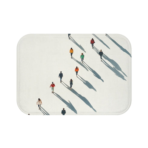 "Aerial View Bath Mat: Wanderlust"