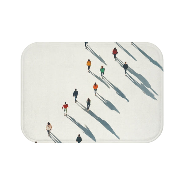 "Aerial View Bath Mat: Wanderlust"