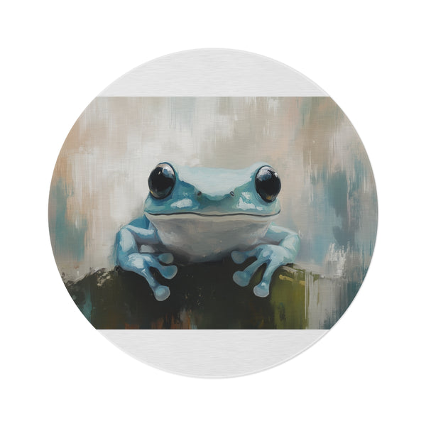 "African Dwarf Frog Painting Rug"
