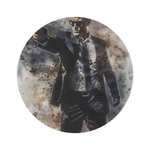 "Agent's Circle of Comfort Rug"