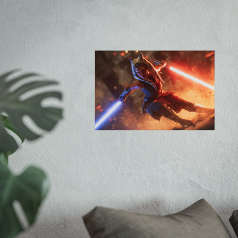 Ahsoka Tano Epic Battle Poster