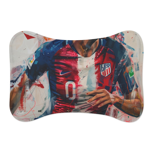 "Alex Morgan Soccer Pet Mat"