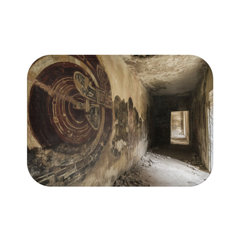 "Alien Astronaut Bath Mat Uncovered"