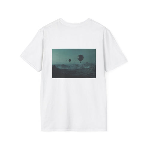 Alien Landscape Hot Air Balloon T-Shirt