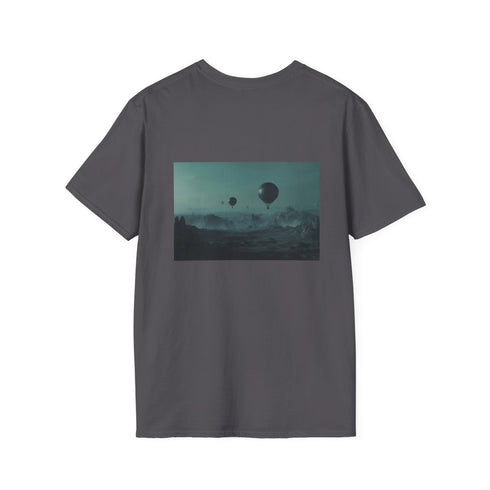 Alien Landscape Hot Air Balloon T-Shirt
