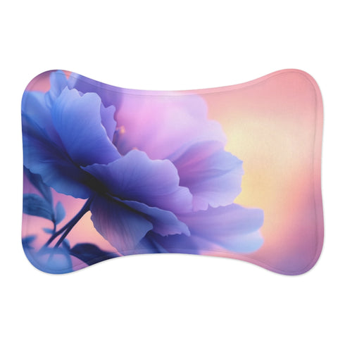 Alien Landscape Pet Mat: Futuristic Explorer's Dream