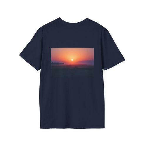 Alien Sunrise Landscape T-Shirt Design