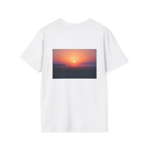 Alien Sunrise Landscape T-Shirt Design
