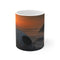 "Alien Sunrise Scenic Coffee Mug"