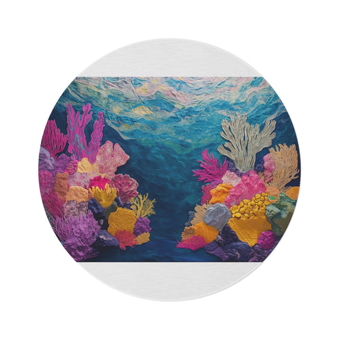 "Alive & Bleached Coral Reef"