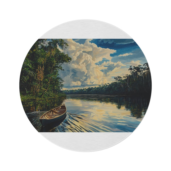 Amazon Adventure Round Rug