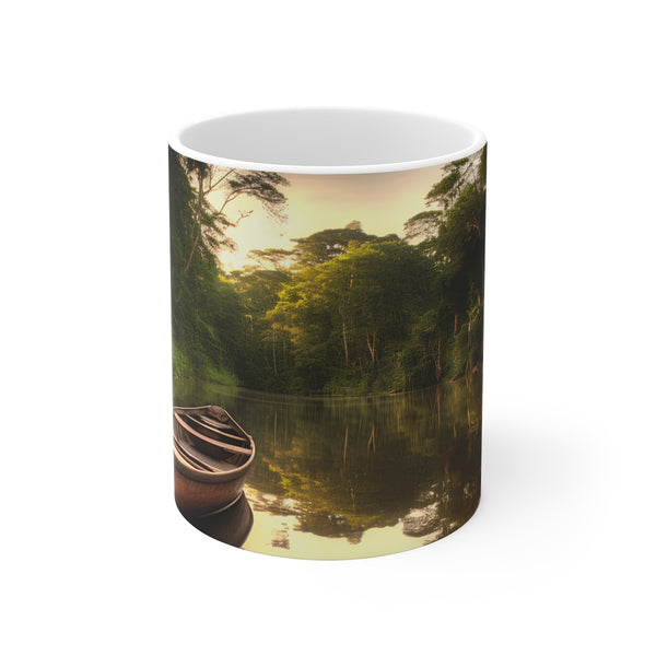 "Amazon River Adventure Coffee Mug"
