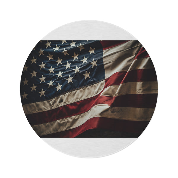 "American Pride Round Rug"