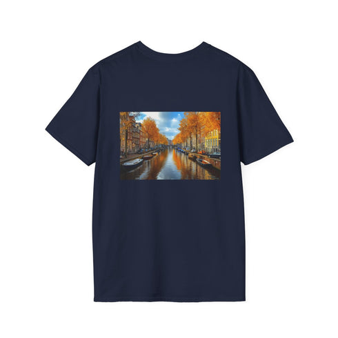 Amsterdam Canal Art Tee