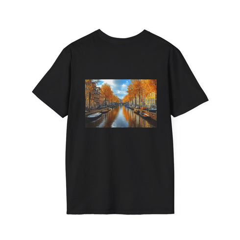 Amsterdam Canal Art Tee
