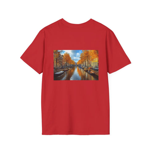 Amsterdam Canal Art Tee