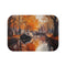 Amsterdam Canals Bath Mat: Amsterdam Painting 11