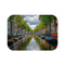 Amsterdam Canals Bath Mat: Artistic Essence