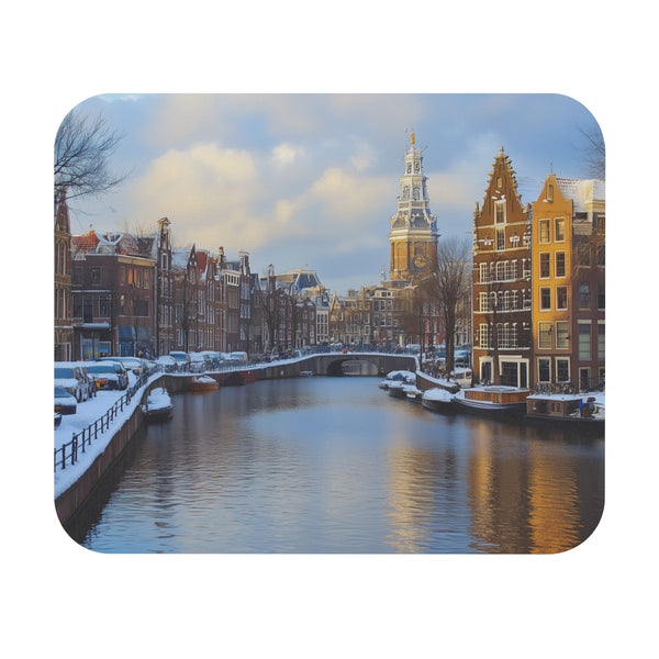Amsterdam Canals Mouse Pad Captivating
