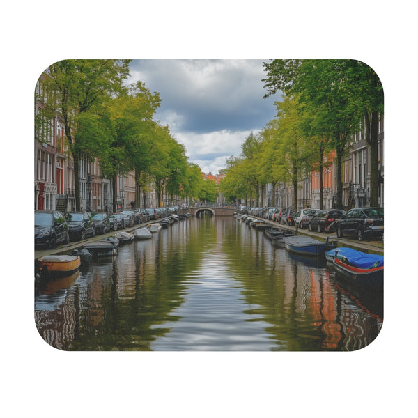 Amsterdam Canals Mouse Pad Stunning