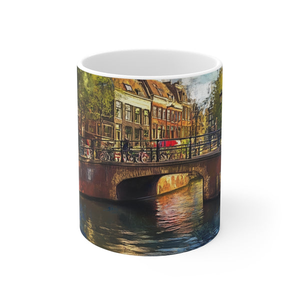 "Amsterdam Canals Mug: Dutch Delight"