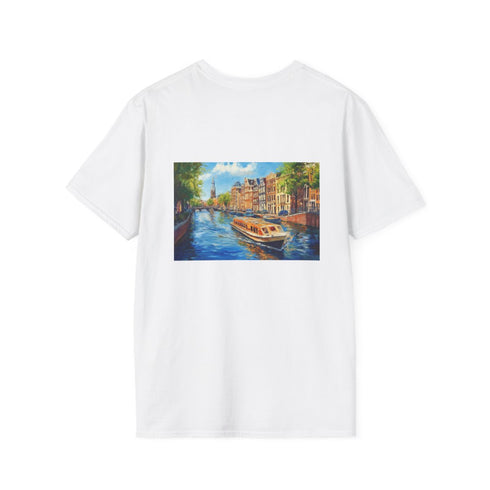 Amsterdam Canals Painting T-Shirt