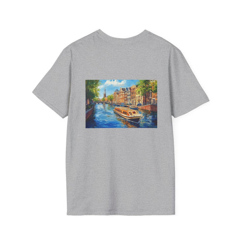 Amsterdam Canals Painting T-Shirt