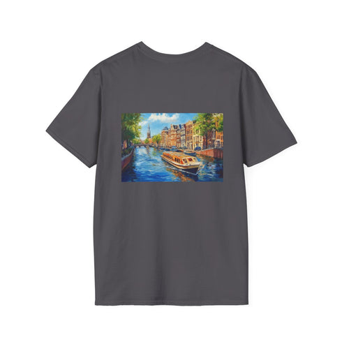 Amsterdam Canals Painting T-Shirt