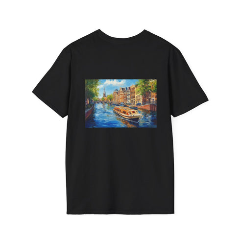 Amsterdam Canals Painting T-Shirt