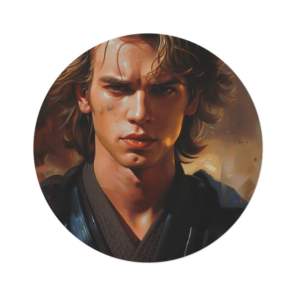 "Anakin Skywalker Round Rug Masterpiece"