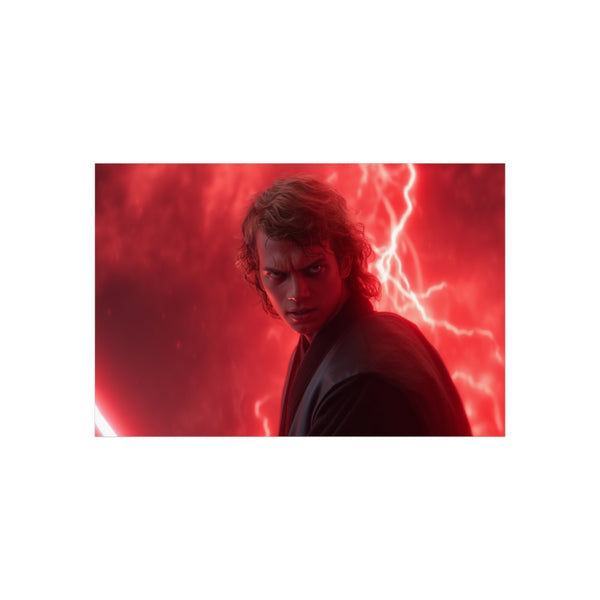 Anakin Skywalker turns to darkness.