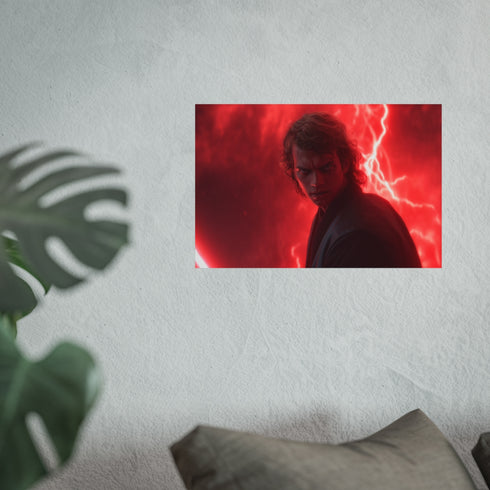 Anakin Skywalker turns to darkness.