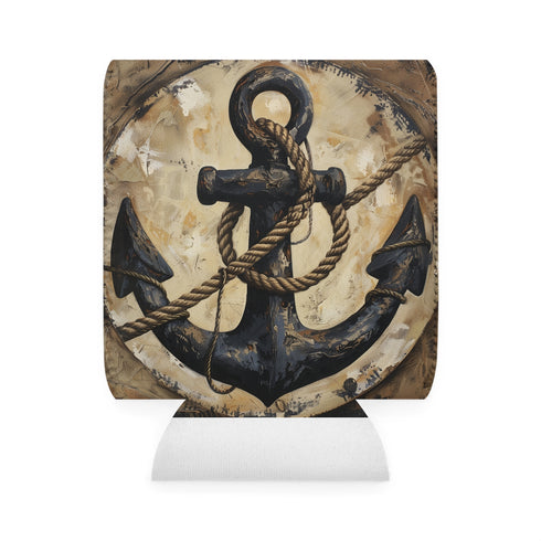 Anchor & Rope Nautical Can Cooler