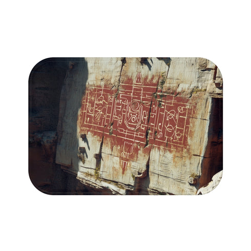 Ancient Canyon Wall Bath Mat