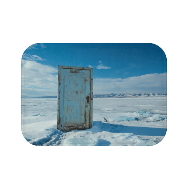 Ancient Door Ice Lake Bathmat