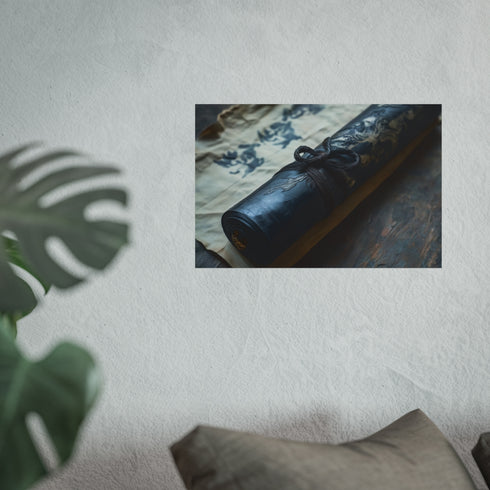 Ancient Dragon Ink Wrapping Poster