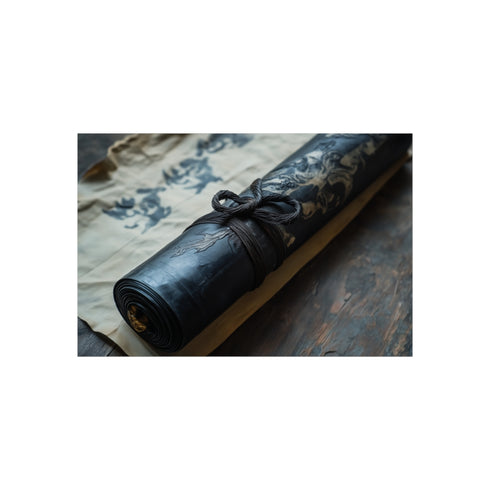 Ancient Dragon Ink Wrapping Poster