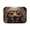 Ancient Mask Bath Mat Radiating