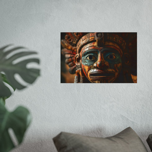 Ancient Mask with Cosmic Energy.