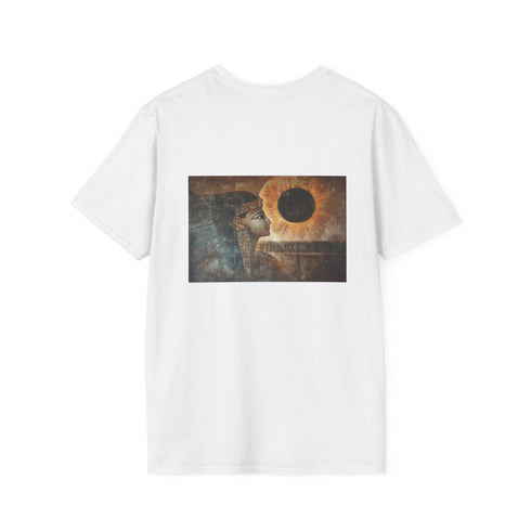 Ancient Mural Eclipse Glowing T-Shirt