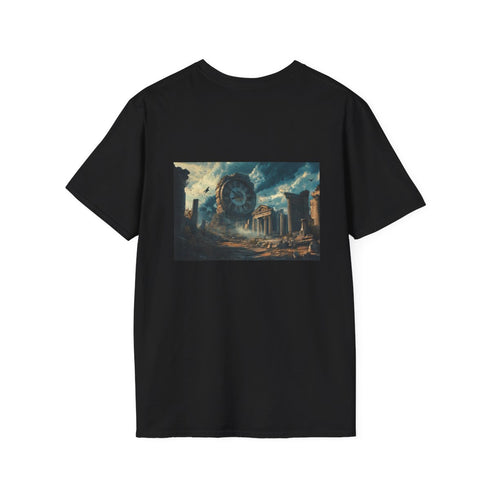 Ancient Ruins Clock Melting Shirt