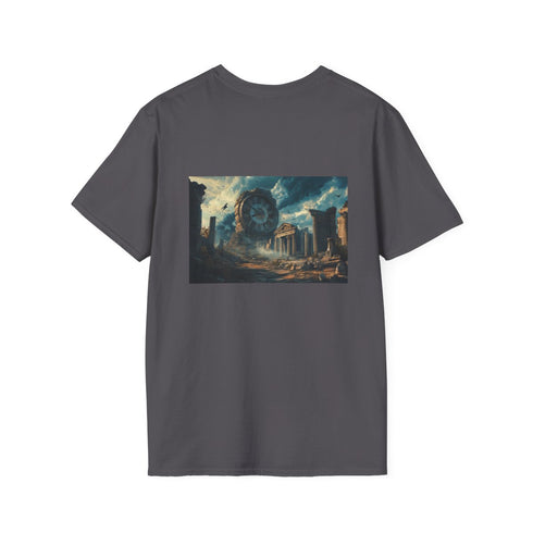 Ancient Ruins Clock Melting Shirt