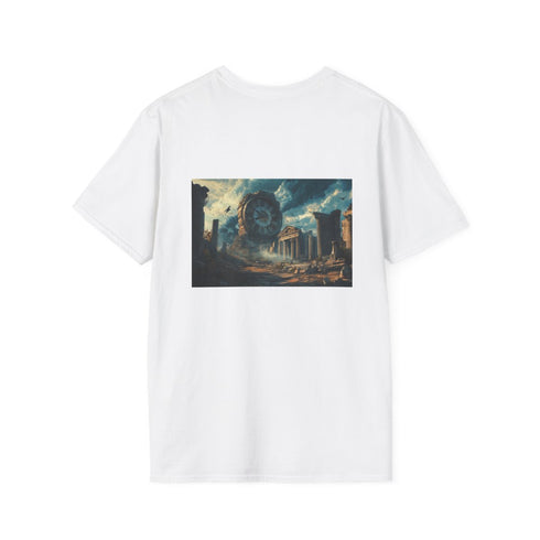 Ancient Ruins Clock Melting Shirt