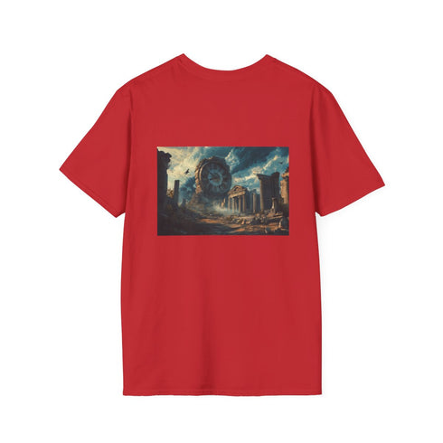 Ancient Ruins Clock Melting Shirt